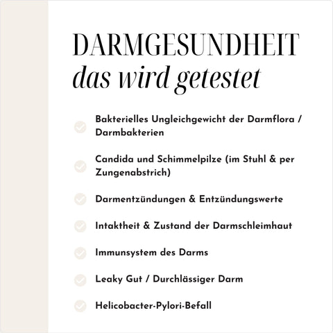 Gesundheitscheck Darm